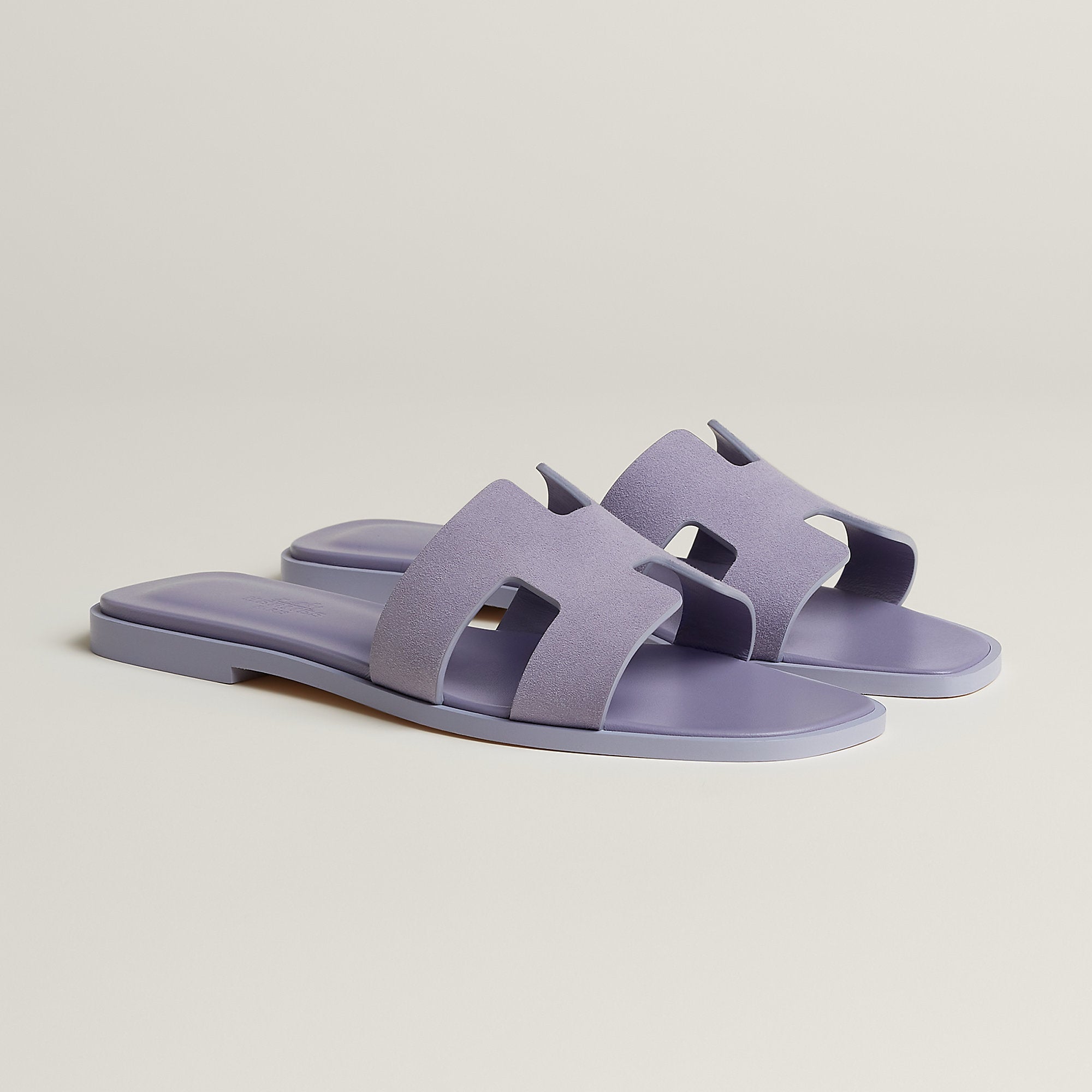  Hermes Oran Sandal Violet Glycine