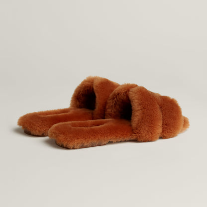  Hermes Oran Sandal Naturel
