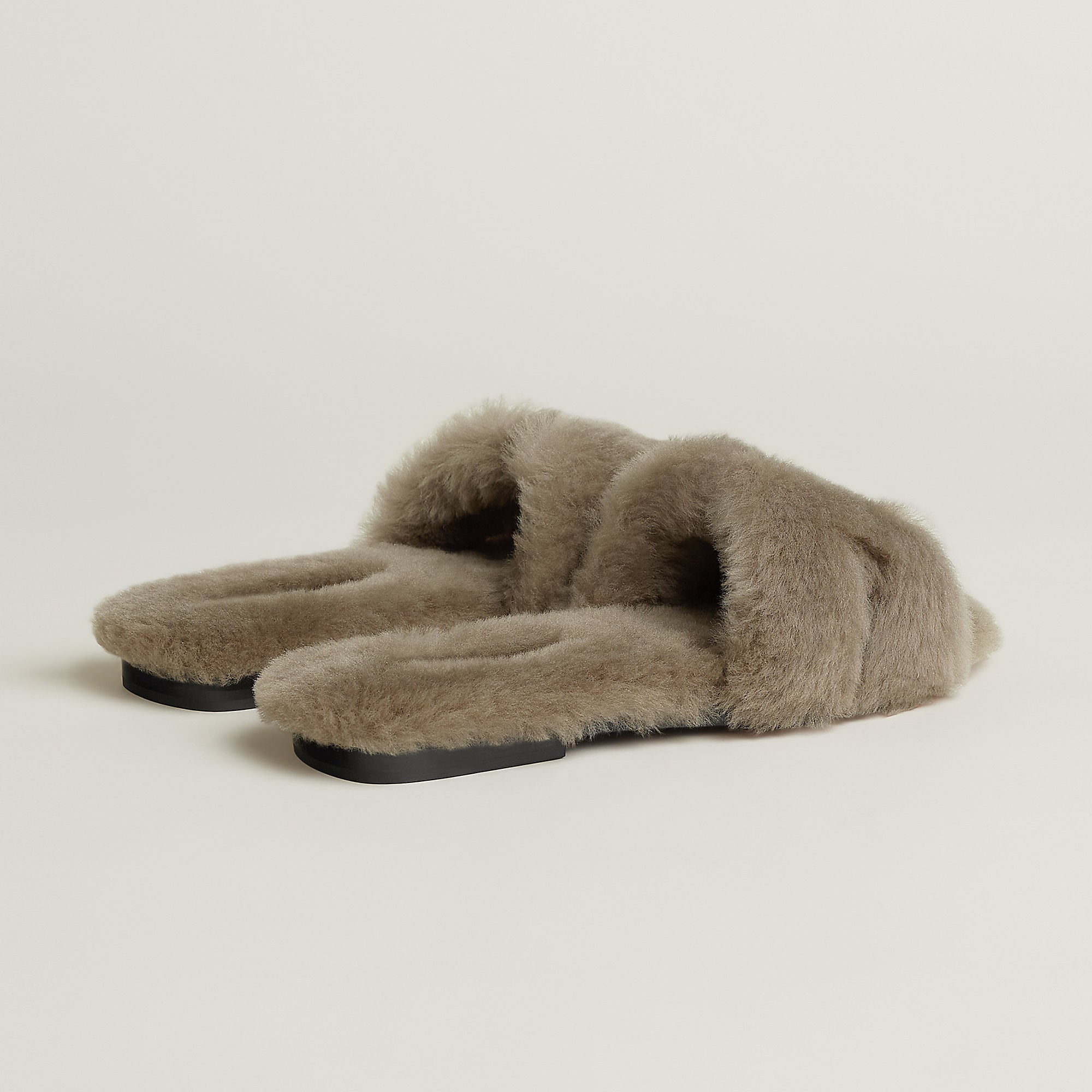  Hermes Oran Sandal Toupe