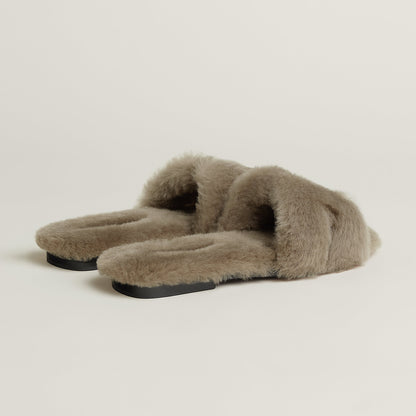  Hermes Oran Sandal Toupe