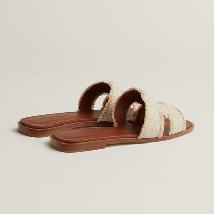  Hermes Oran Sandal Beige