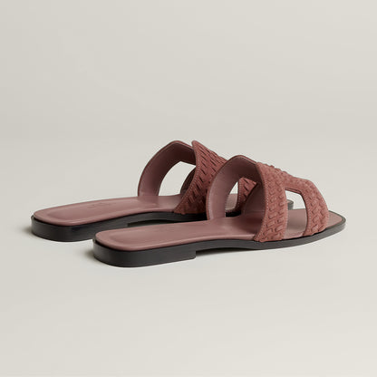 Hermes Oran Sandal Rose Antique