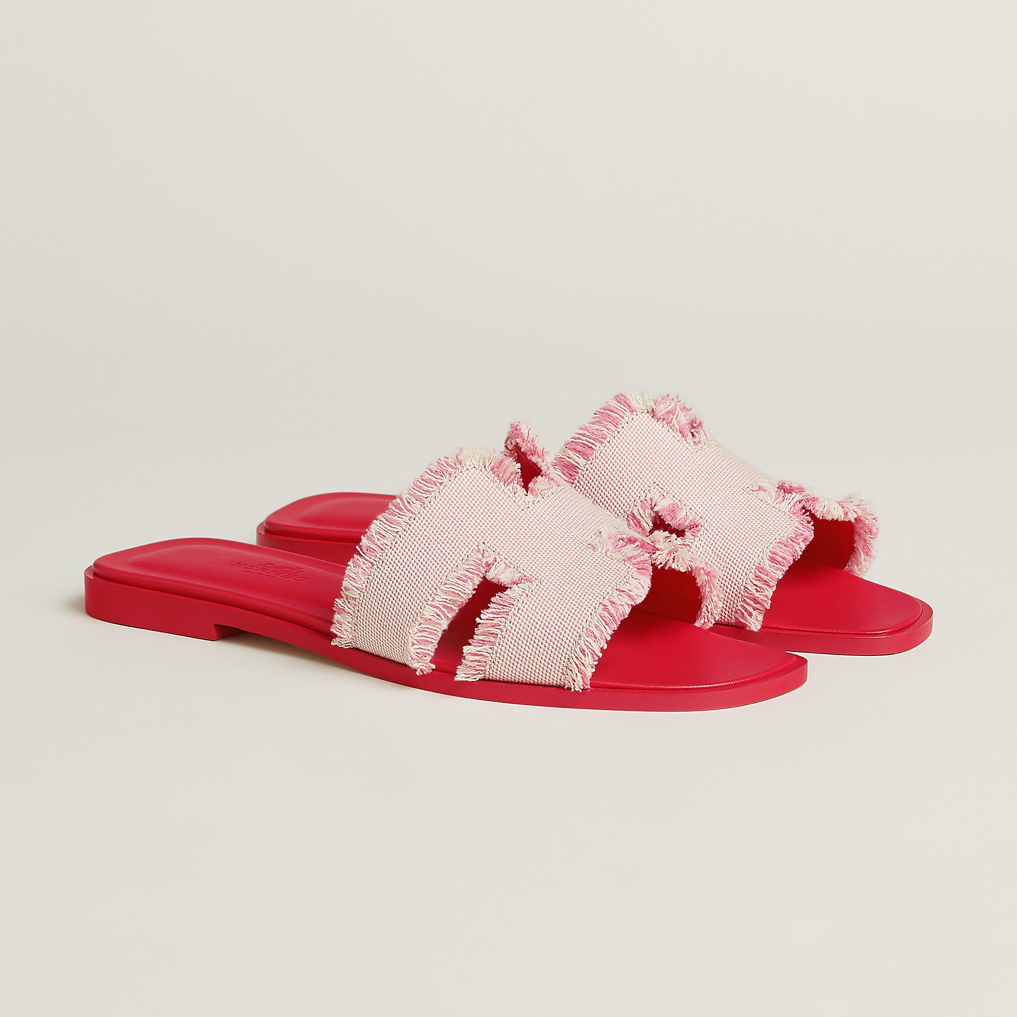  Hermes Oran Sandal Rose Grenade