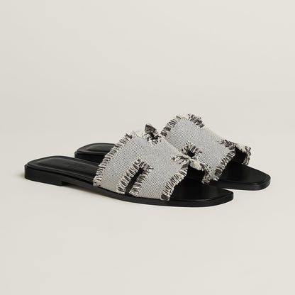  Hermes Oran Sandal Prunoir