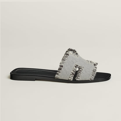  Hermes Oran Sandal Prunoir