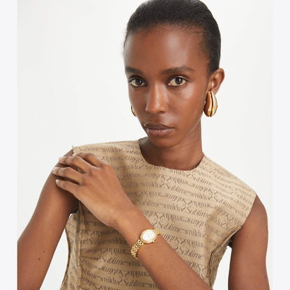 Tory Burch Oval Watch GOLD