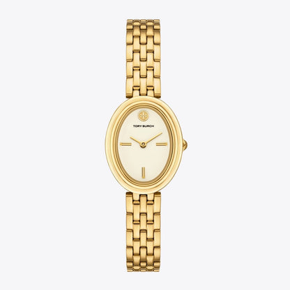 Tory Burch Oval Watch GOLD