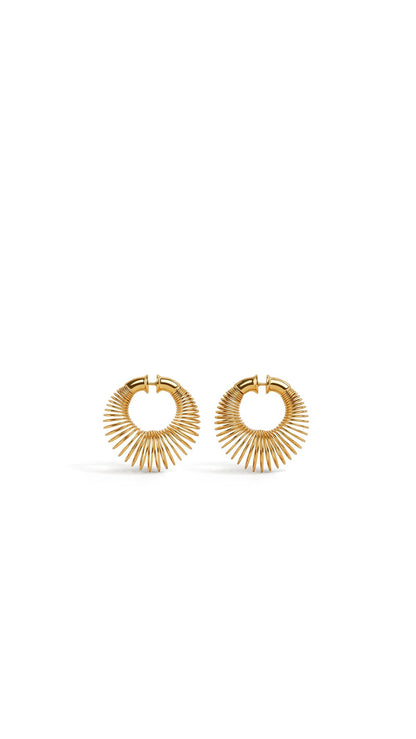Alaïa Small Spiral Hoops