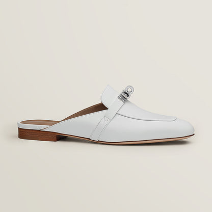  Hermes Oz Mule Blanc
