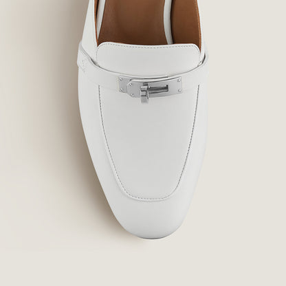  Hermes Oz Mule Blanc