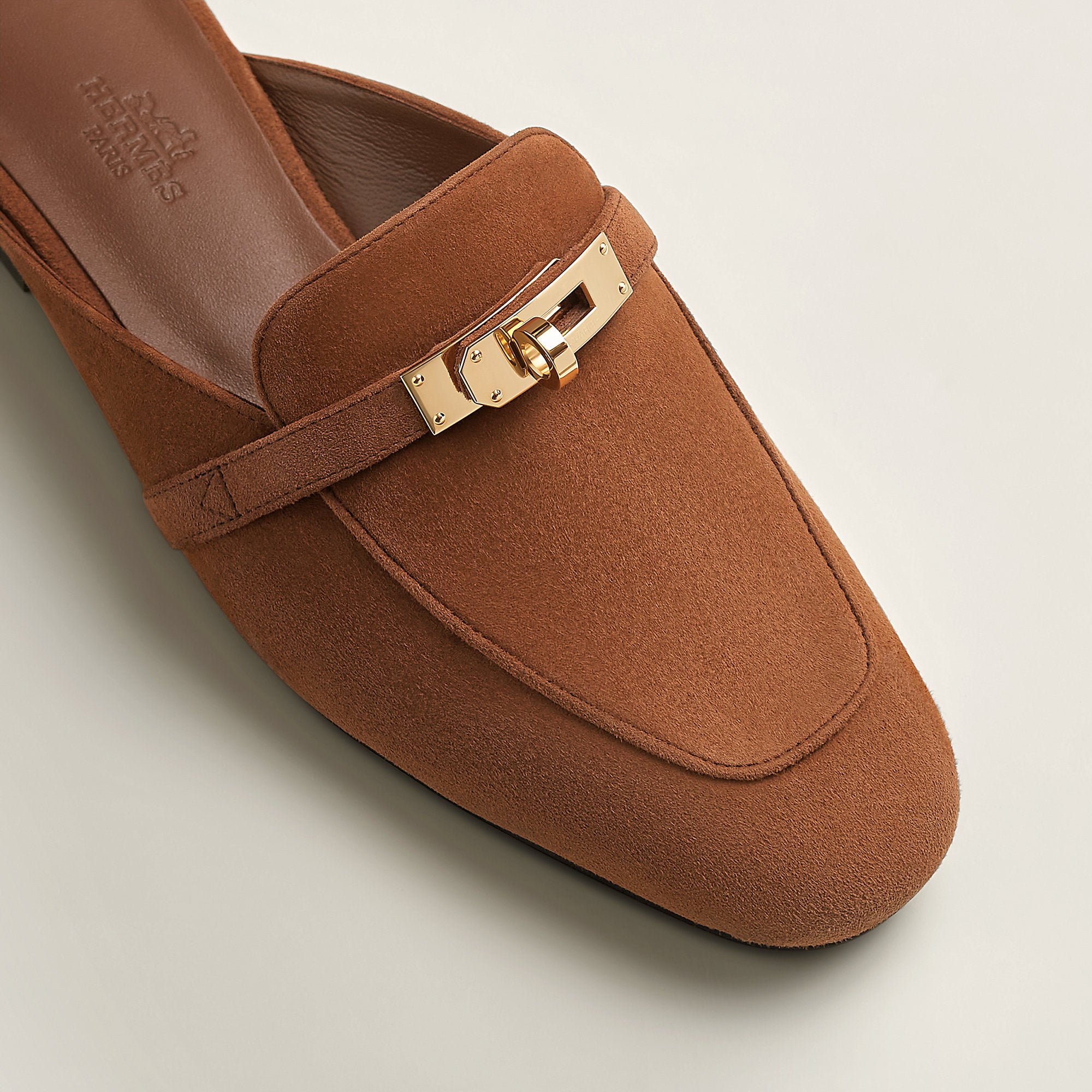  Hermes Oz Mule Brun Amourette