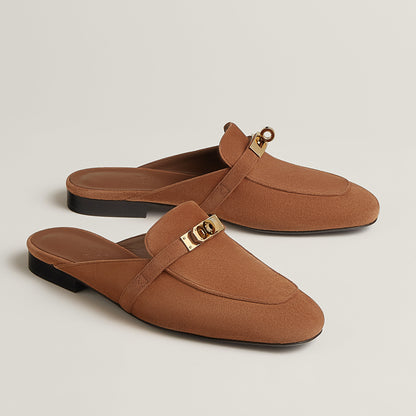  Hermes Oz Mule Brun Amourette