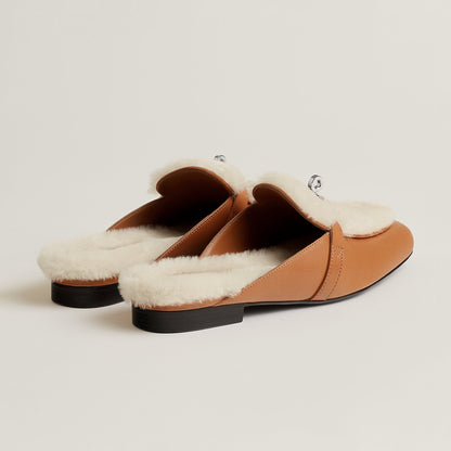  Hermes Oz Mule Naturel