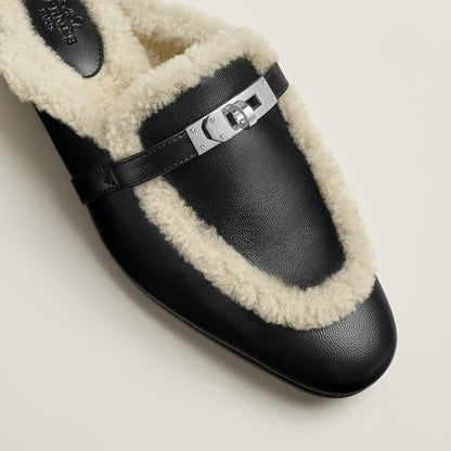  Hermes Oz Mule Noir