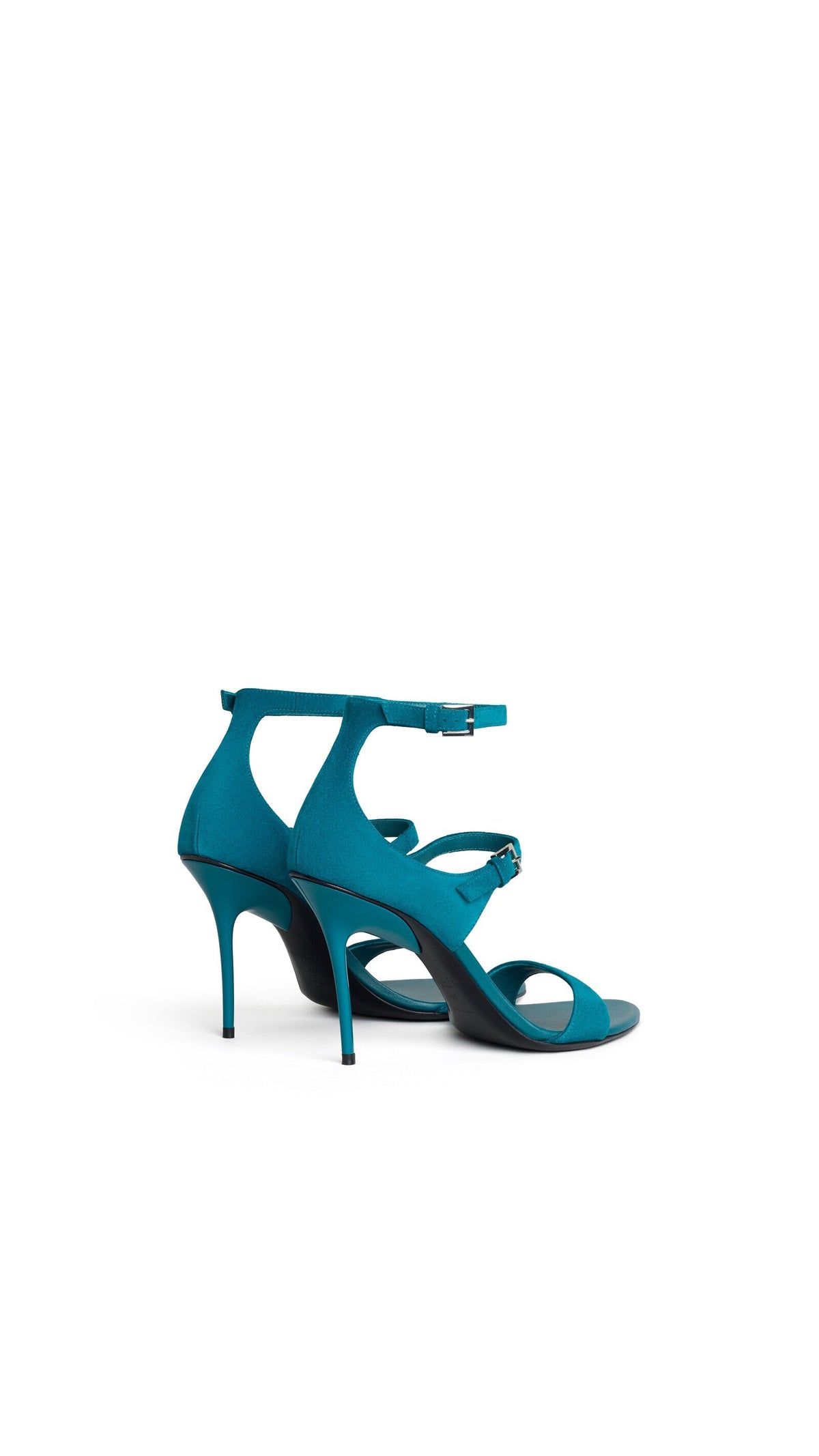 Alaïa Drop Strappy Sandals In Suede