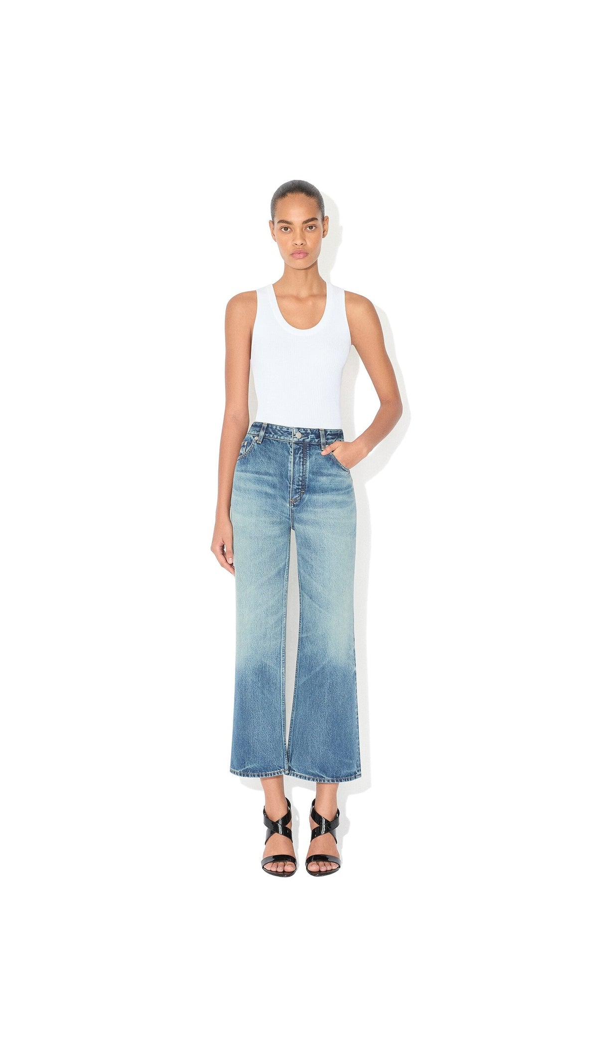 Alaïa Flare Denim Jeans