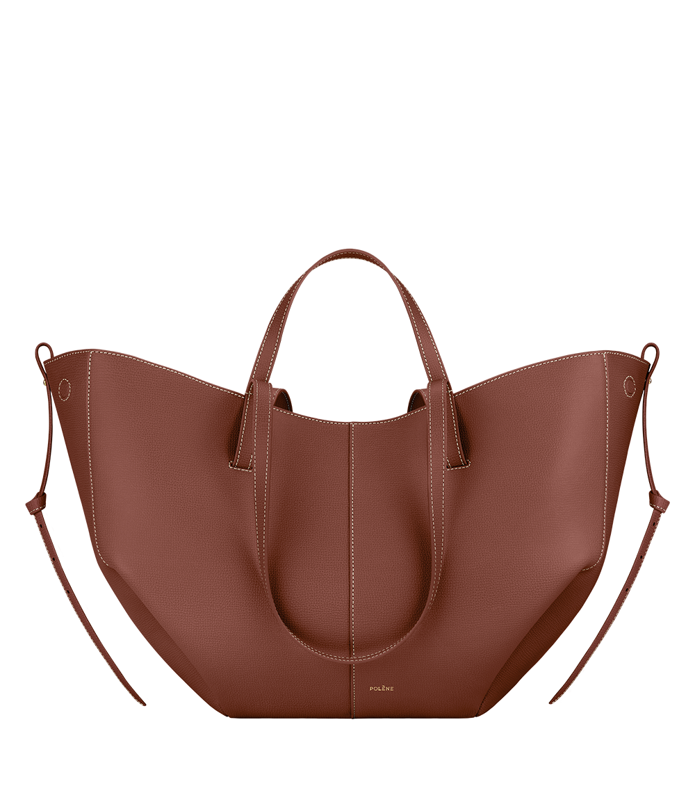 Polene Cyme Textured Cognac