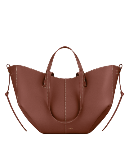 Polene Cyme Textured Cognac