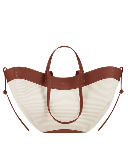 Polene Cyme Cognac Canvas