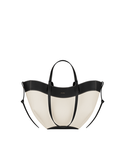 Polene Cyme Mini Black Canvas