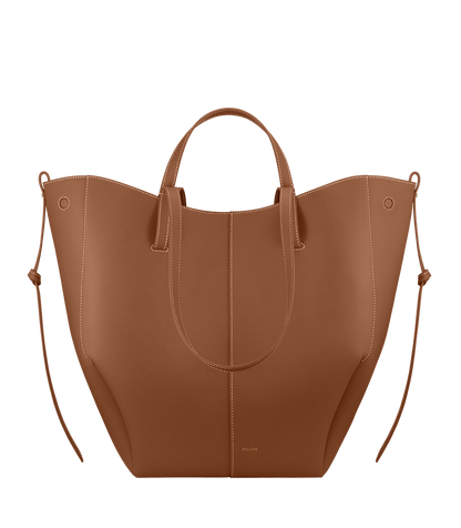 Polene Cyme Tote Textured Camel