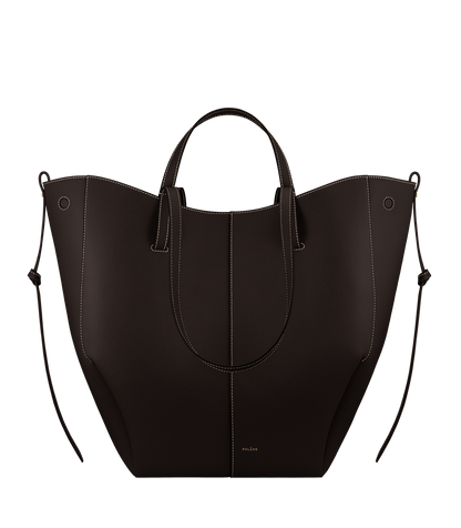 Polene Cyme Tote Textured Ebony