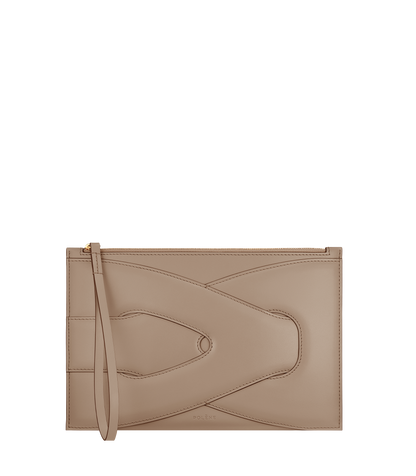 Polene Nodde Pouch Taupe