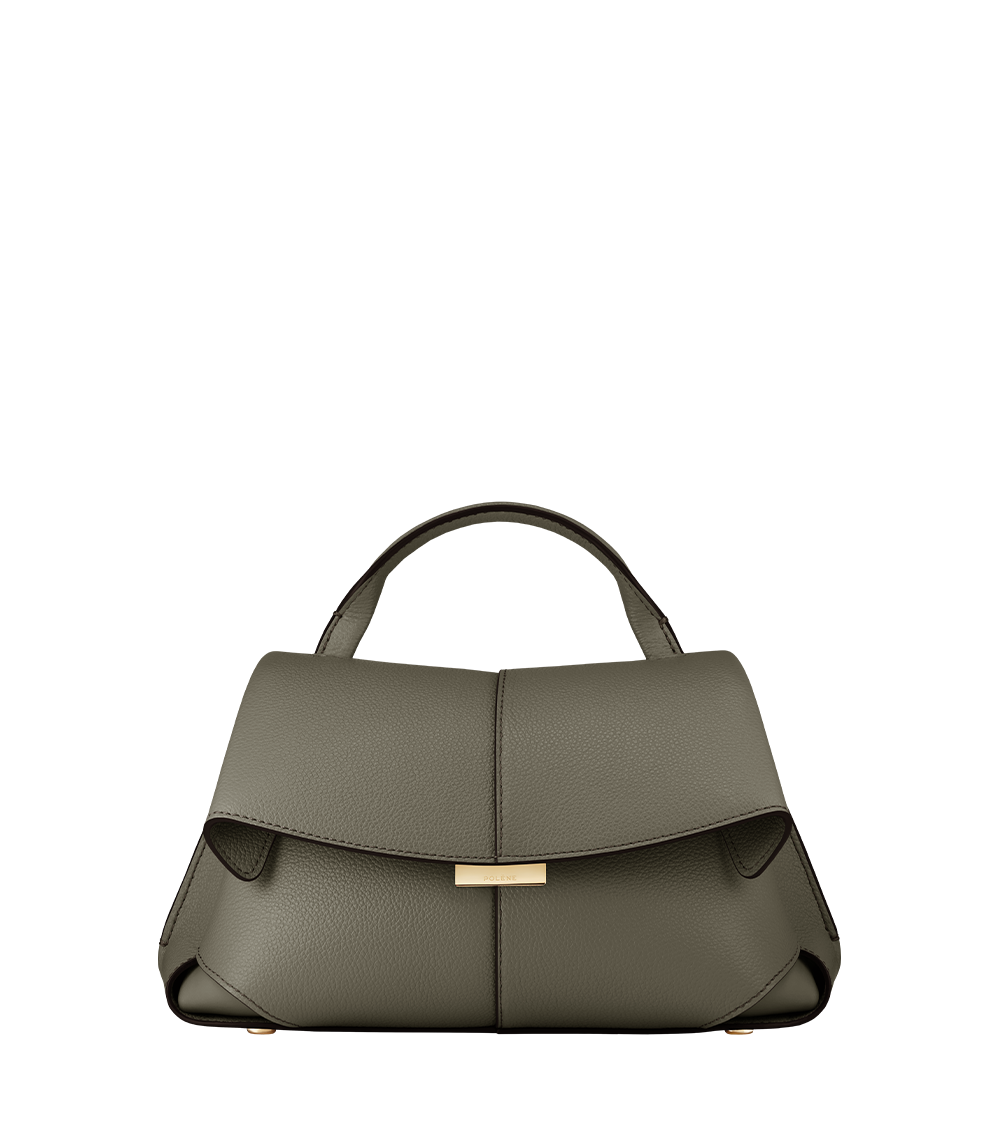 Polene Mokki Mini Textured Smoky Green