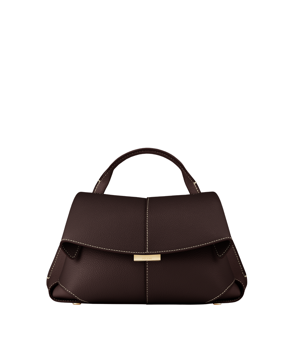 Polene Mokki Mini Textured Ebony