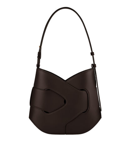 Polene Nodde Hobo Smooth Ebony