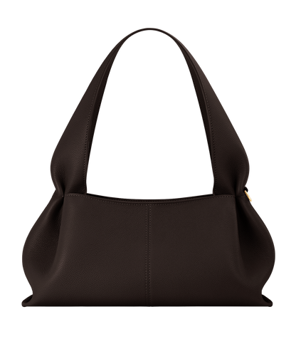 Polene Numero Neuf East West Textured Ebony