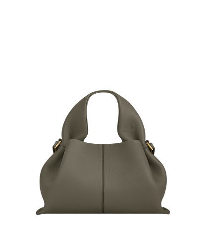 Polene Numero Neuf Mini Textured Smoky Green