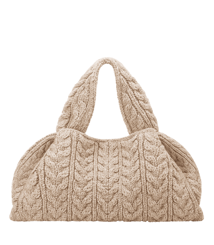 Polene Numero Neuf Large Merino Ecru