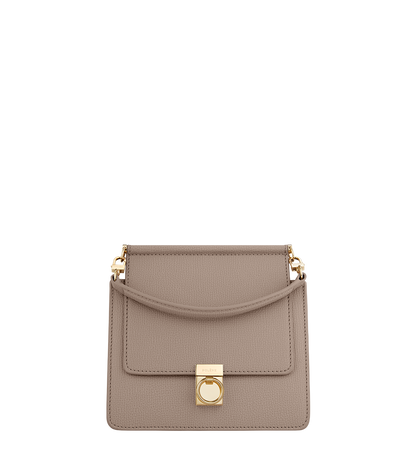 Polene Numero Sept Mini Textured Taupe