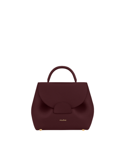 Polene Numero Un Nano Textured Burgundy