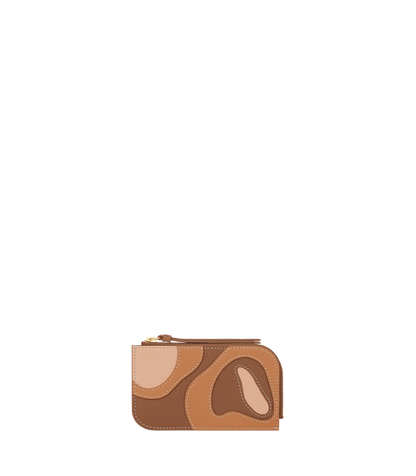 Polene Atla Card Holder Trio Camel