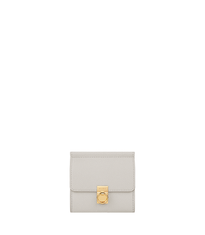 Polene Numero Sept Wallet Textured Chalk