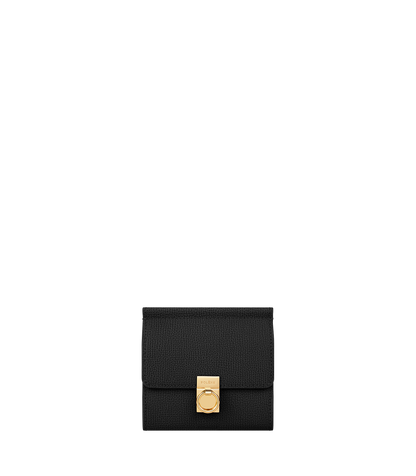 Polene Numero Sept Wallet Textured Black