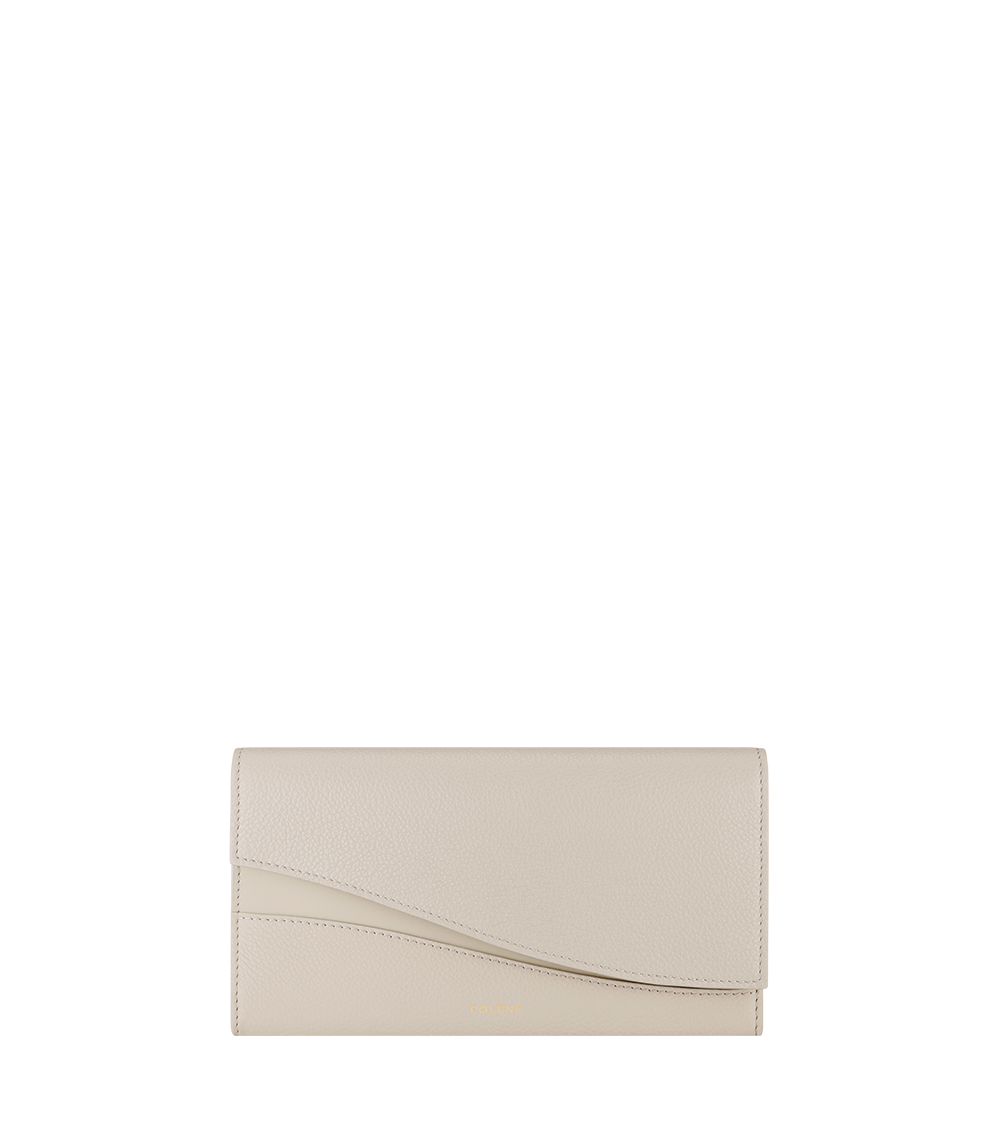 Polene Sierra Wallet Duo Chalk