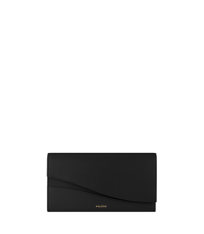 Polene Sierra Wallet Duo Black