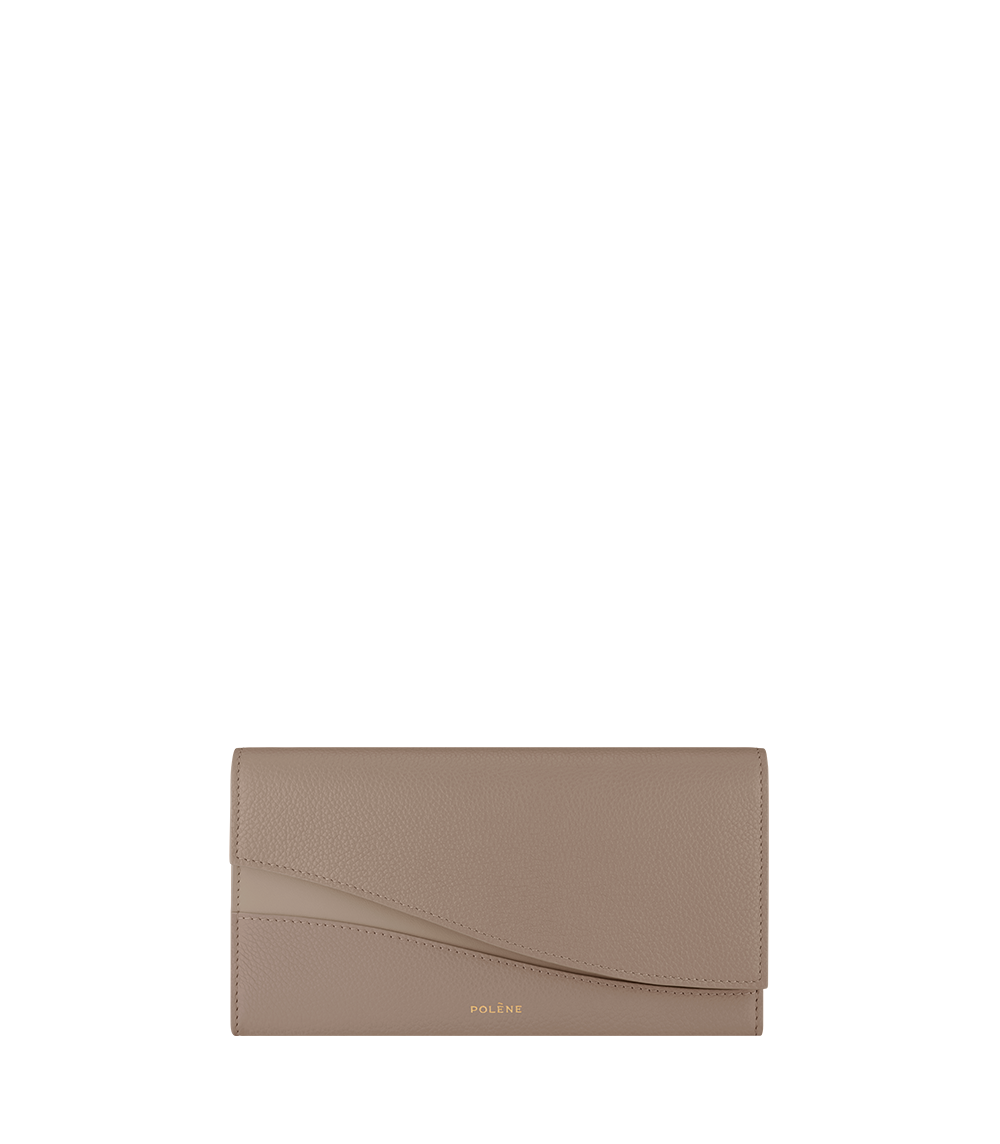 Polene Sierra Wallet Duo Taupe
