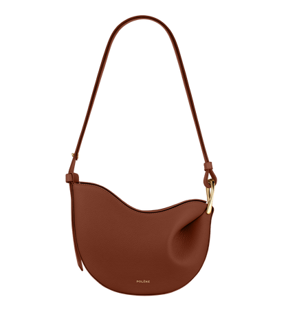 Polene Tonca Textured Cognac