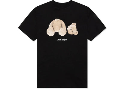 palm angels teddy bear t-shirt black