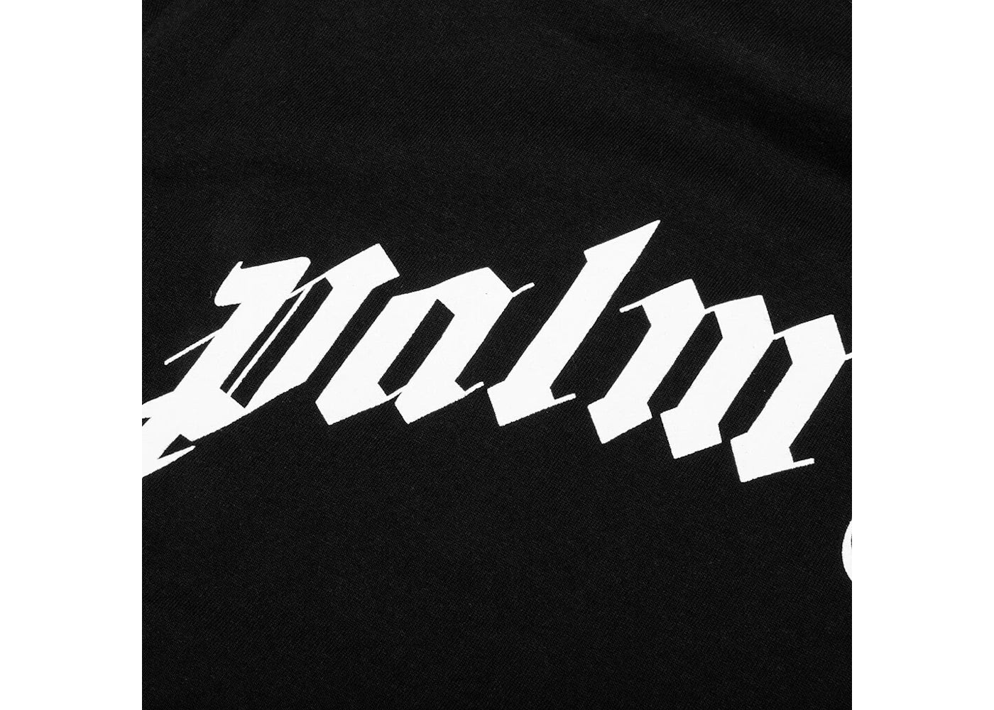 palm angels teddy bear t-shirt black