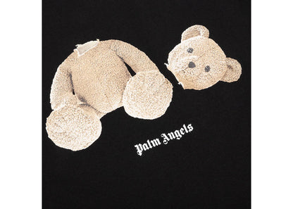 palm angels teddy bear t-shirt black