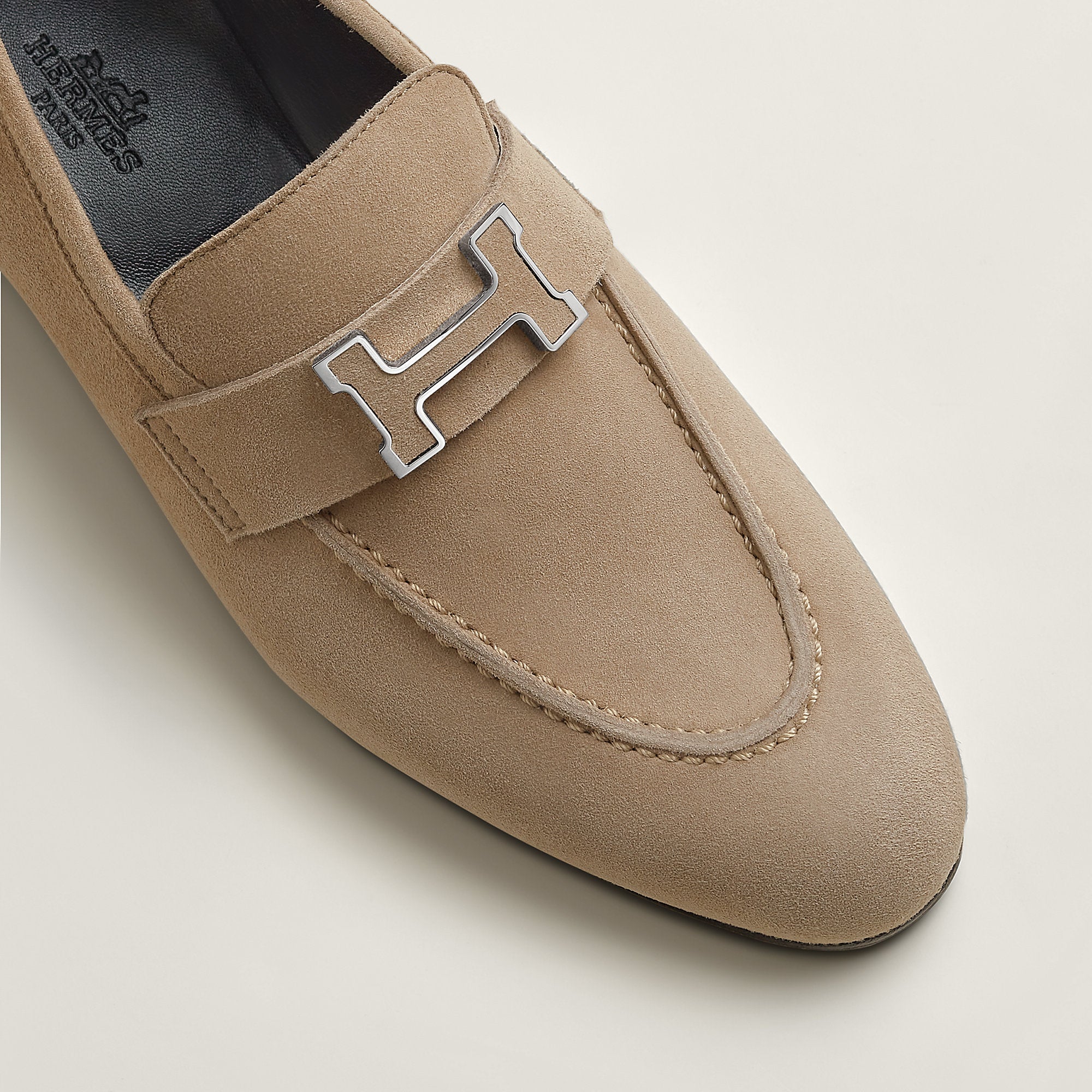  Hermes Paris Loafer Beige Sable