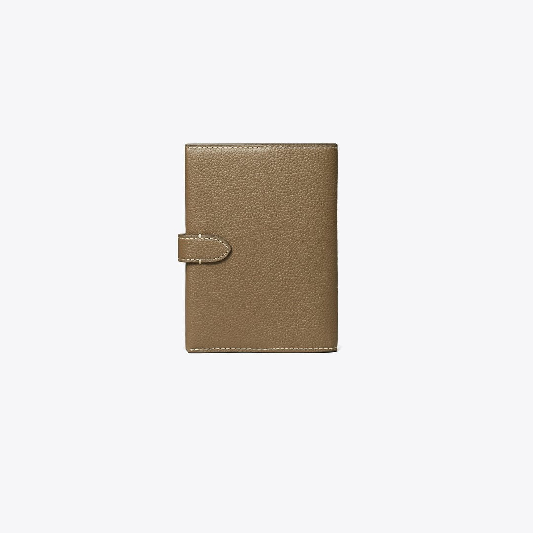 Tory Burch Passport Case Wild Mushroom