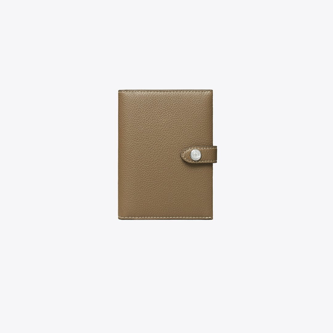Tory Burch Passport Case Wild Mushroom