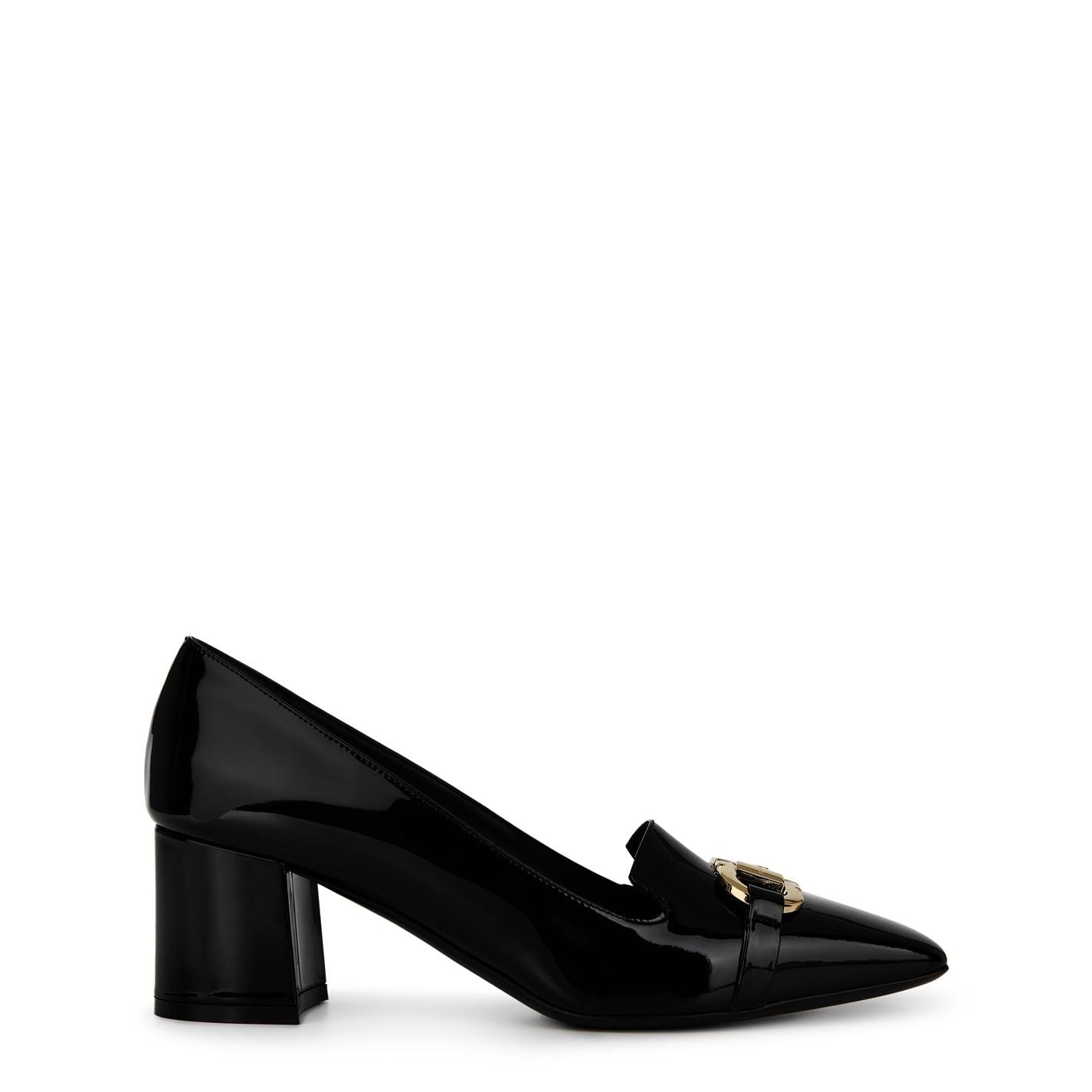  Patent Leather Mirelle Pumps 60. Black