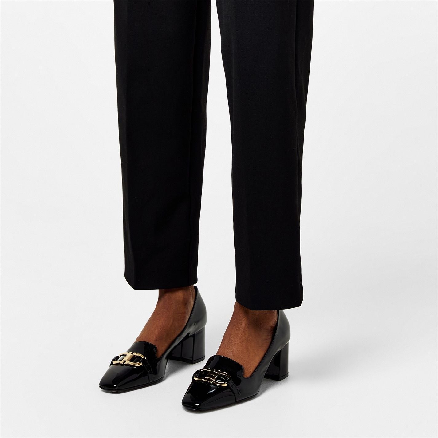  Patent Leather Mirelle Pumps 60. Black